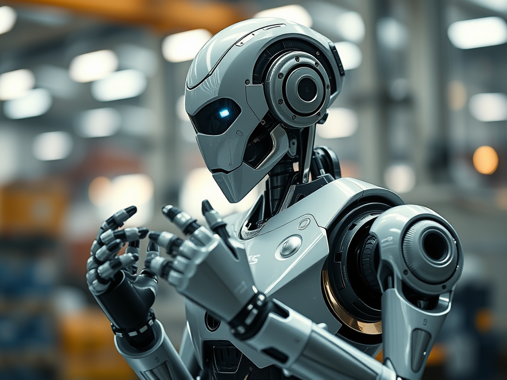 Newly Developed Advanced Robot meeting factory needs