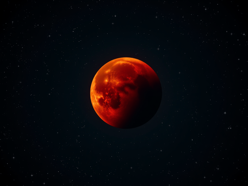 Rare Celestial Occurrence on March 14, 2025 ; Blood Moon