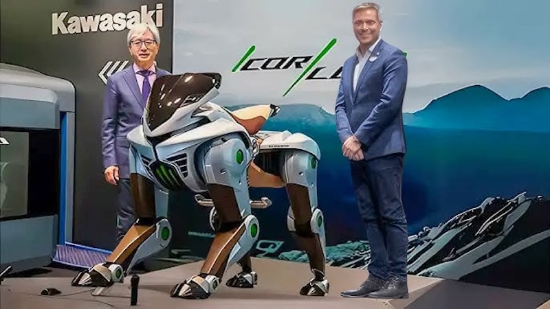 Corleo – Kawasaki’s rideable robotic horse!