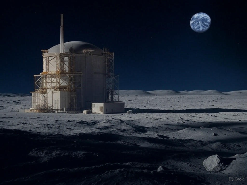 China vs. USA: The Race for Nuclear Power Plants on the Moon