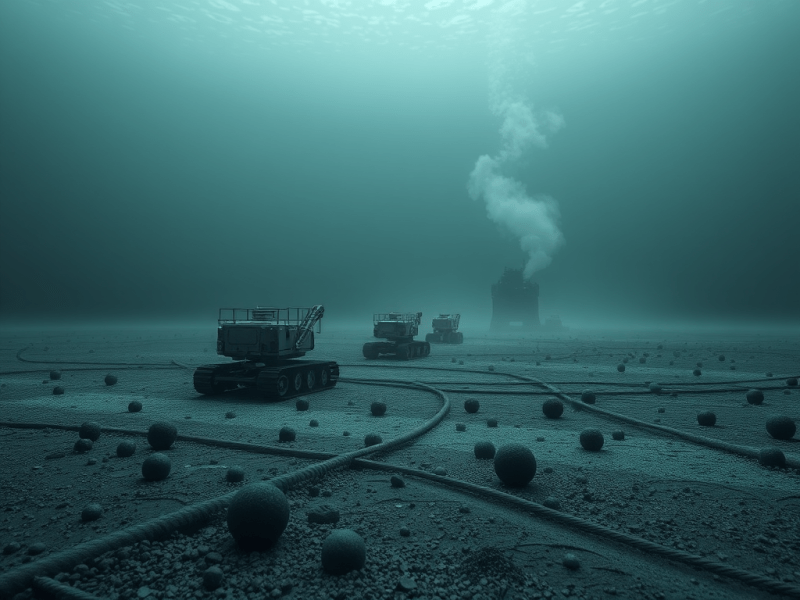 U.S. Approves Sea Mining Project Involving Dark Oxygen Exploitation