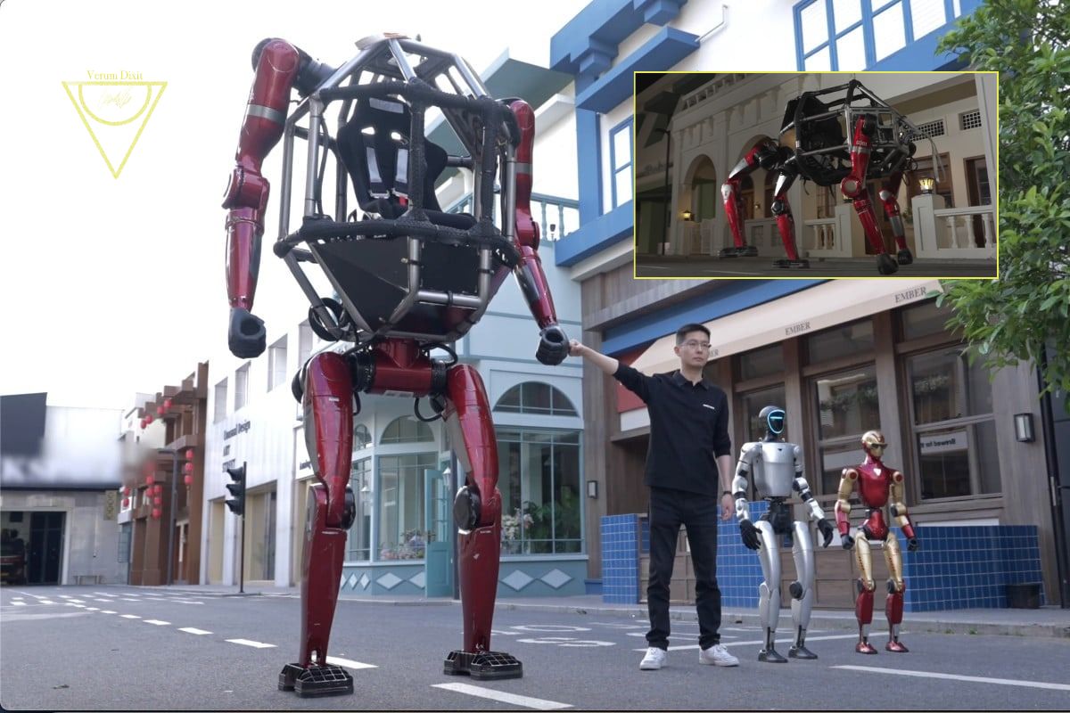 Robotics Just Got Crazier. Meet the First MECHA Vehicle, Unitree GD01